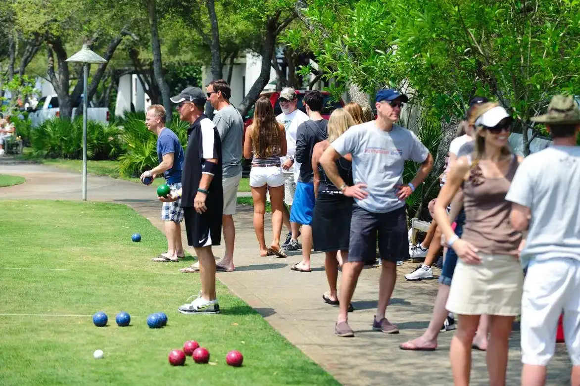 Bocce Tournament at Rosemary Beach Spring 2012
