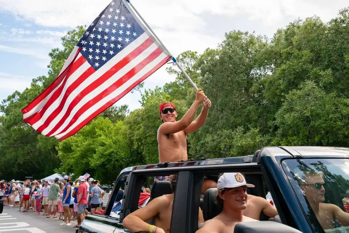 Grayton Beach July 4th Parade 2024 Photos