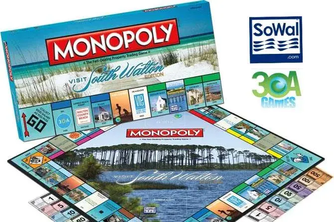 South Walton Monopoly Game is Fun for All