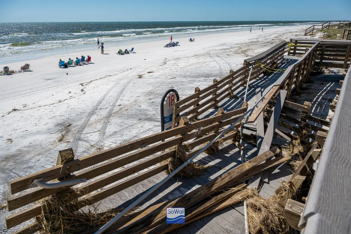 After Hurricane Isaias: Photos of South Walton Beaches