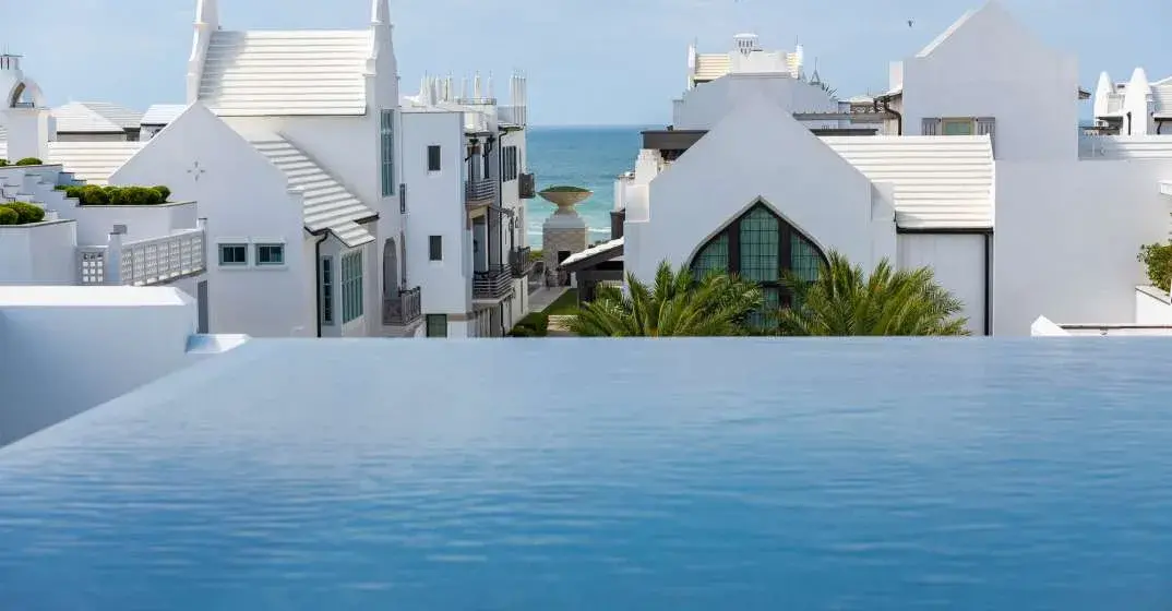 SoWal Style: Rooftop Pool View in Alys Beach