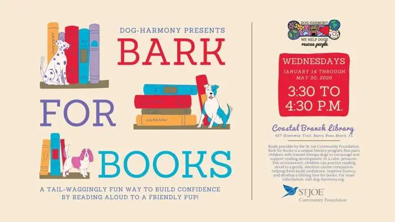 Bark for Books at Coastal Branch Library