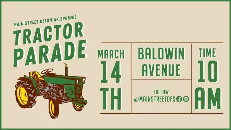 DeFuniak Springs Farmers Market & Tractor Parade