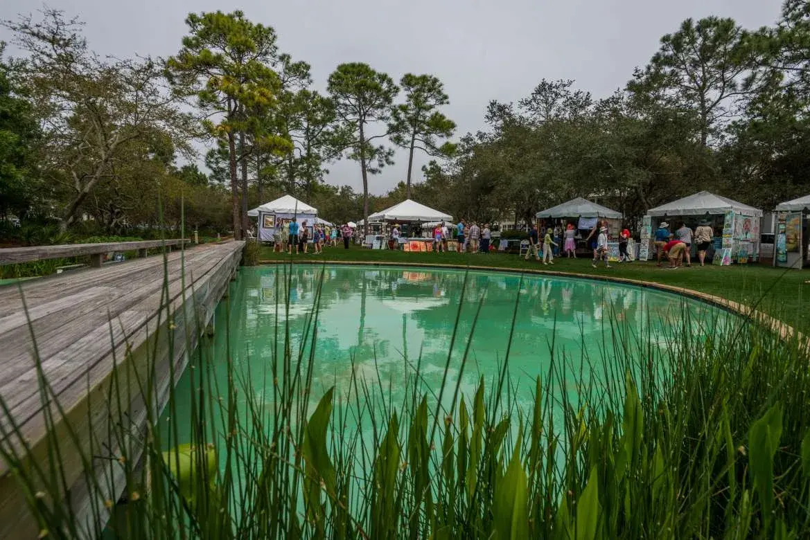 Art in the Park at WaterColor 2015 Photos
