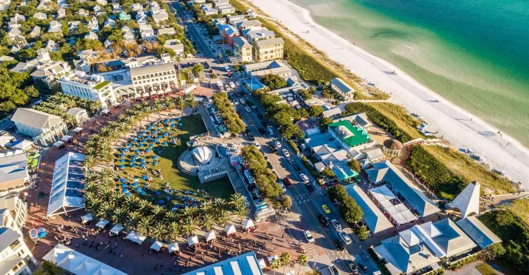 Upstairs, Downstairs in Seaside, Florida