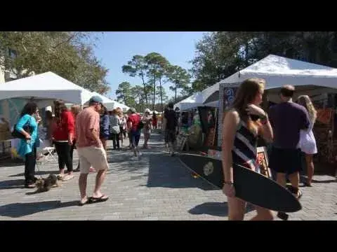 Art in the Park at WaterColor Video