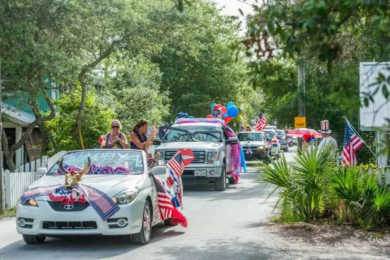 Grayton Beach 4th of July Parade