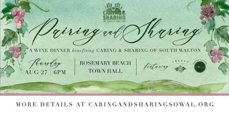Pairing & Sharing Wine Dinner Benefit