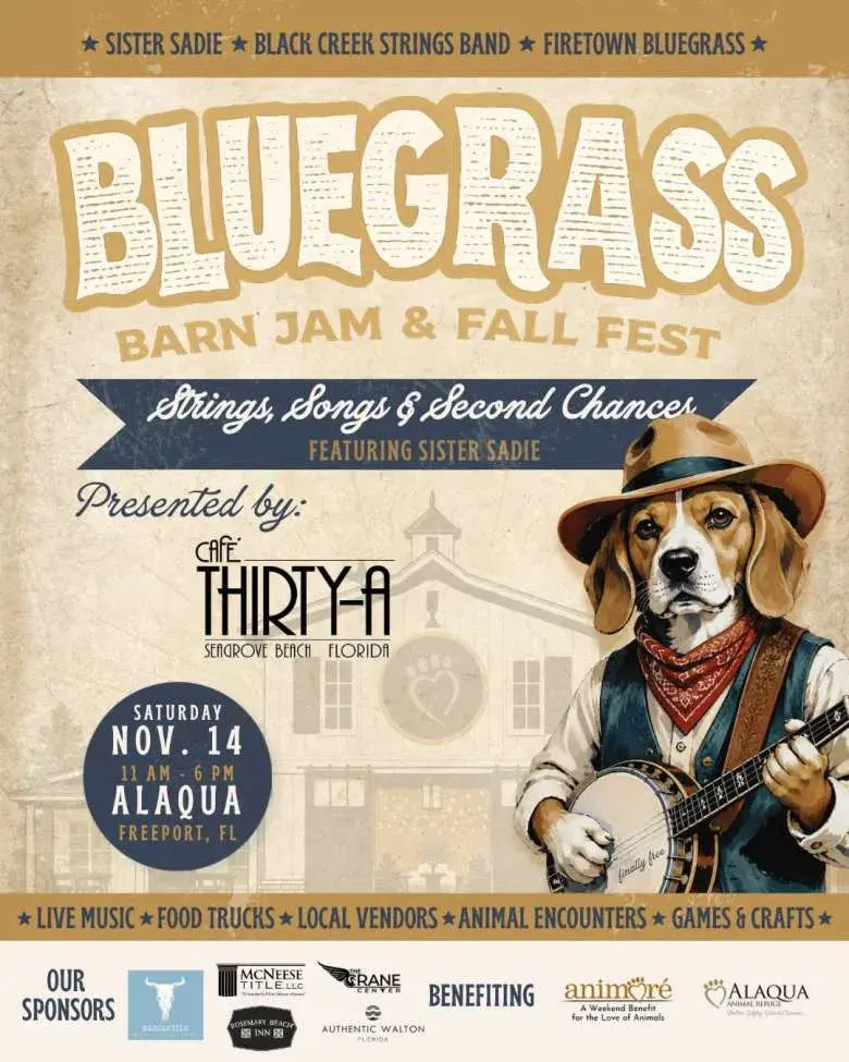 Alaqua's Bluegrass Barn Jam & Fall Fest