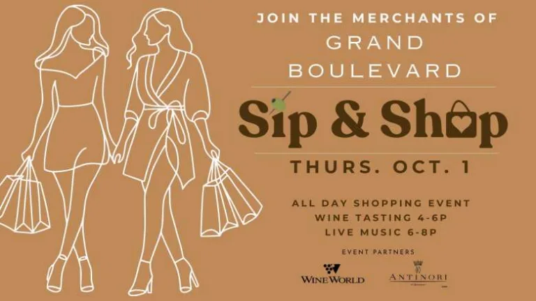 Insider Style Sip & Shop at Grand Boulevard