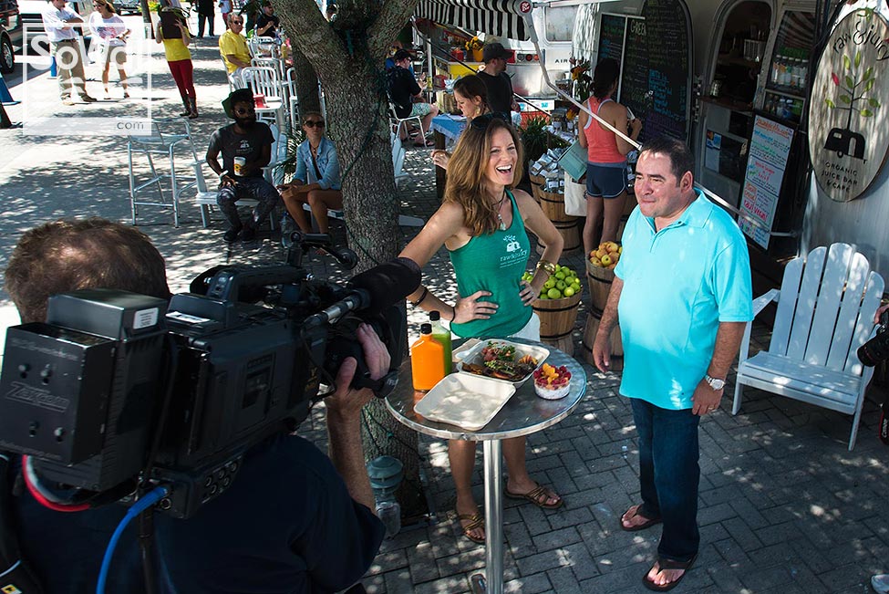 Photo Gallery: Emeril Visits Airstream Row in Seaside For Emeril's Florida