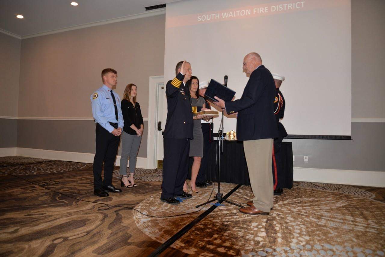 Ryan Crawford Officially Sworn In as New SWFD Fire Chief | SoWal Forum ...