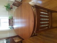 Stickley Mission Dining Table and 4 chairs#2.jpg