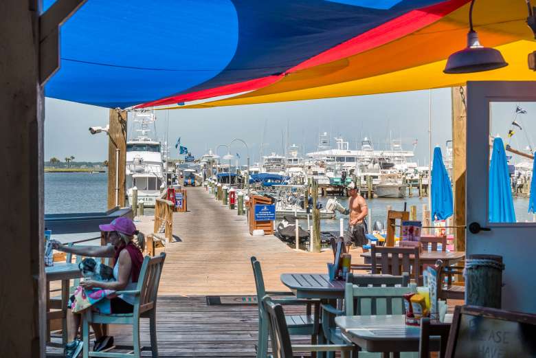 Marina bar and deals grill