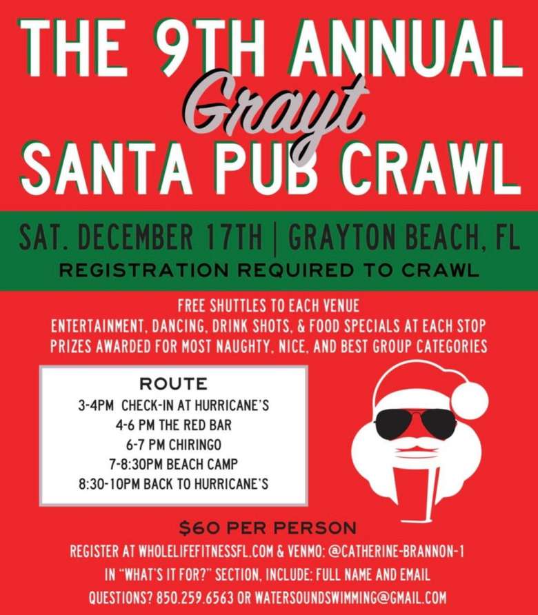 The Grayt Santa Pub Crawl