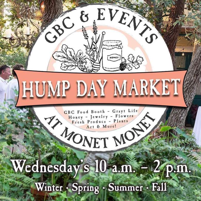 POSTPONED: Hump Day Market at Monet Monet Gardens | SoWal.com