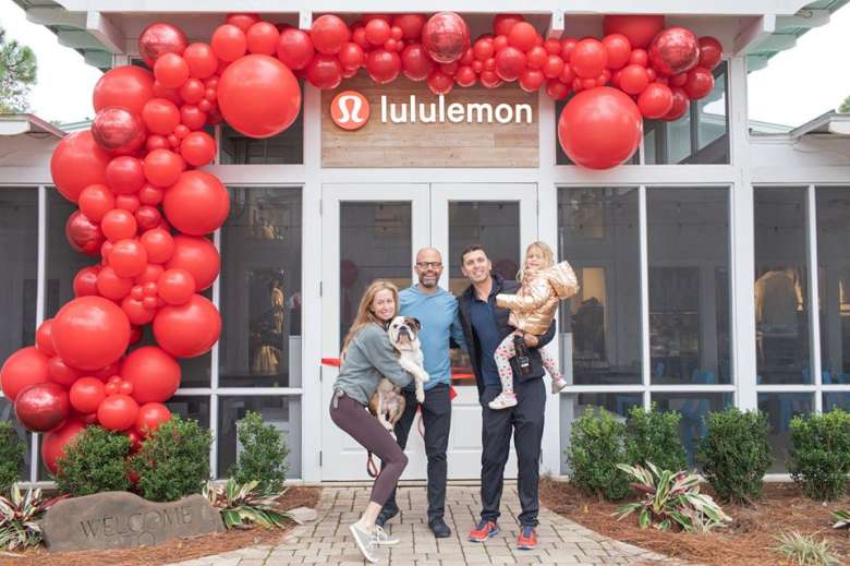 Market at lululemon Grayton Beach 